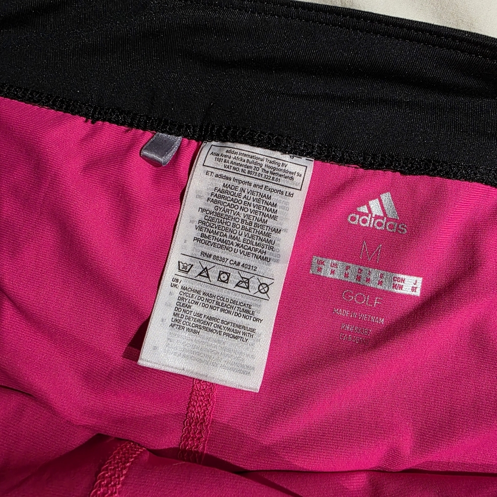 Adidas Black Pink Short Skort. - Picture 10 of 13